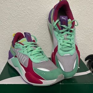 Puma Mens RS X Bold 372715-05 Multicolor Running Shoes Sneakers Size 10